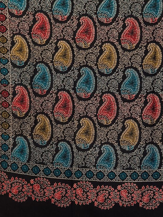Weaving threads together into intricate patterns, this shawl is a stunning addition to any wardrobe.  Jamawar shawl