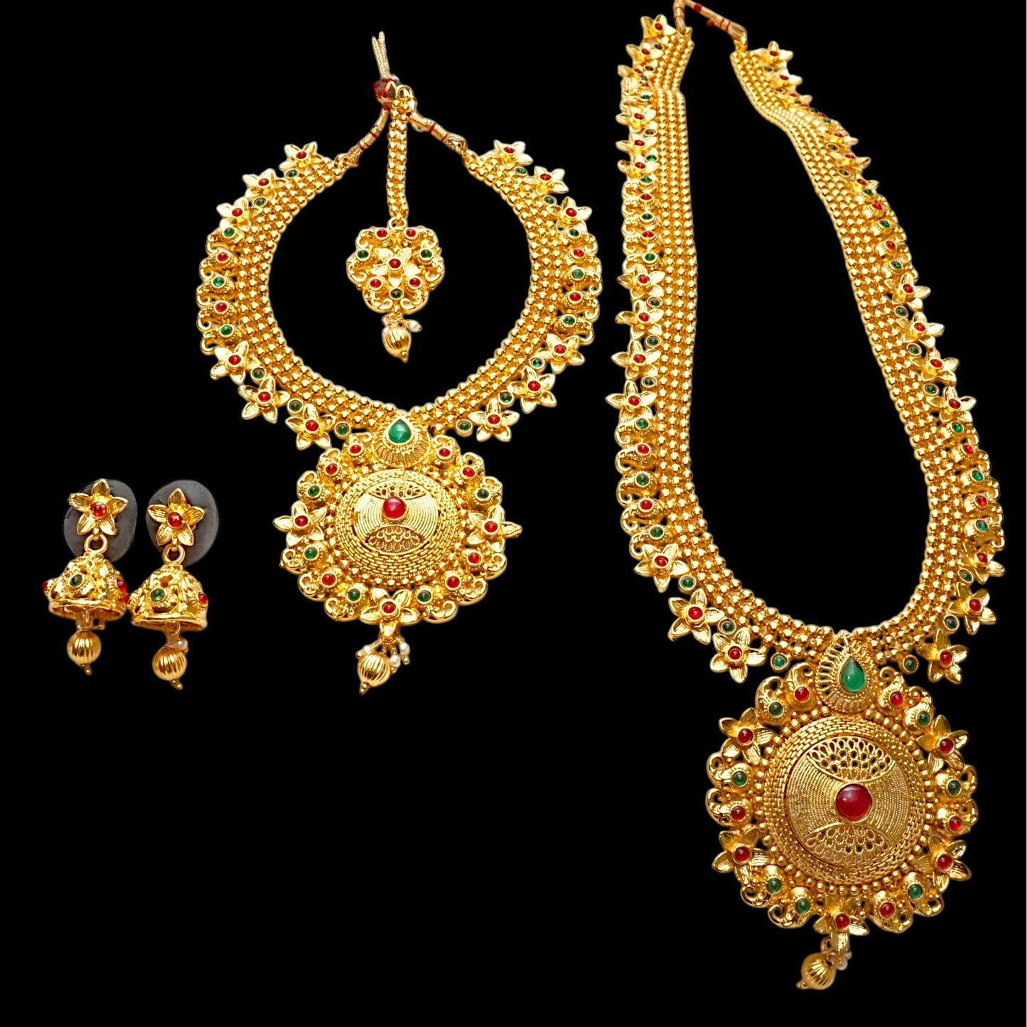 Beautiful Multicolor Haram Set For Women