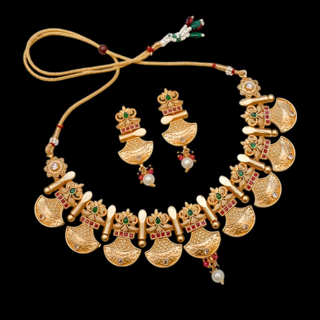 Rajwadi Gold Plated Necklaces That Make a Statement