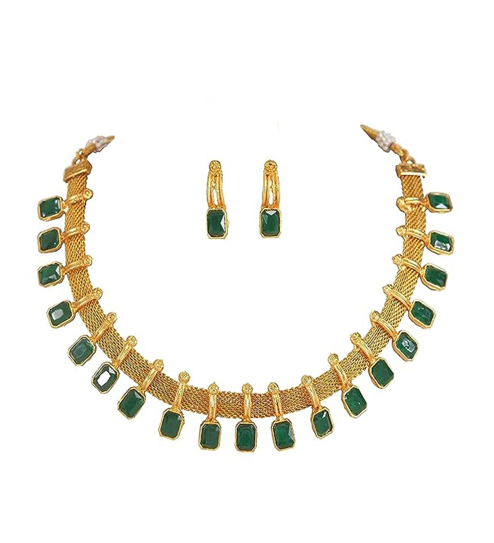 Copper Gold-plated Jewel Set