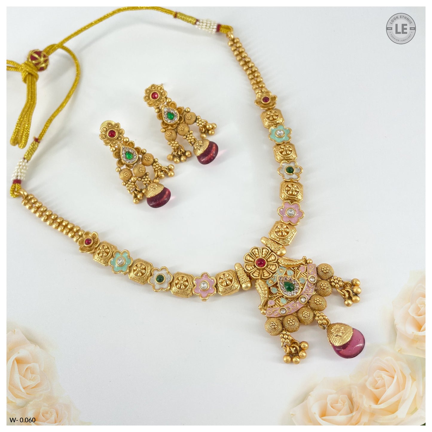 Eternal Beauty Antique Necklace Set
