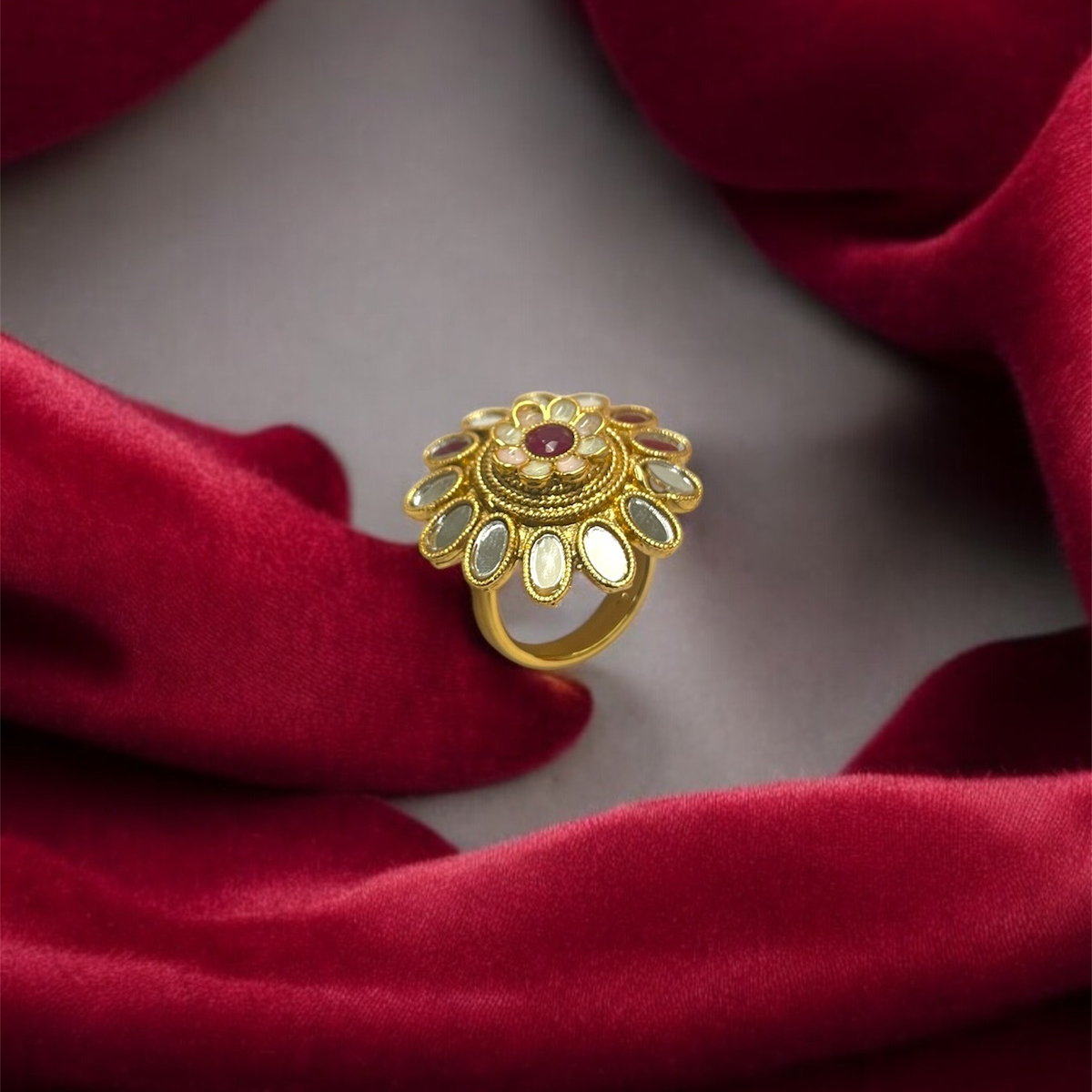 Luxury Gold Plated Adjustable Rings for Women – Perfect Fit for Every Occasion