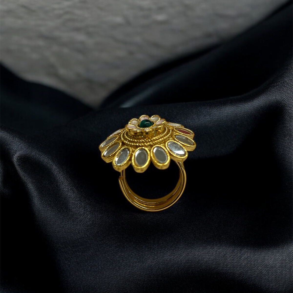 Adjustable Gold Plated Rings for Women – Versatile and Fashion-Forward Jewelry