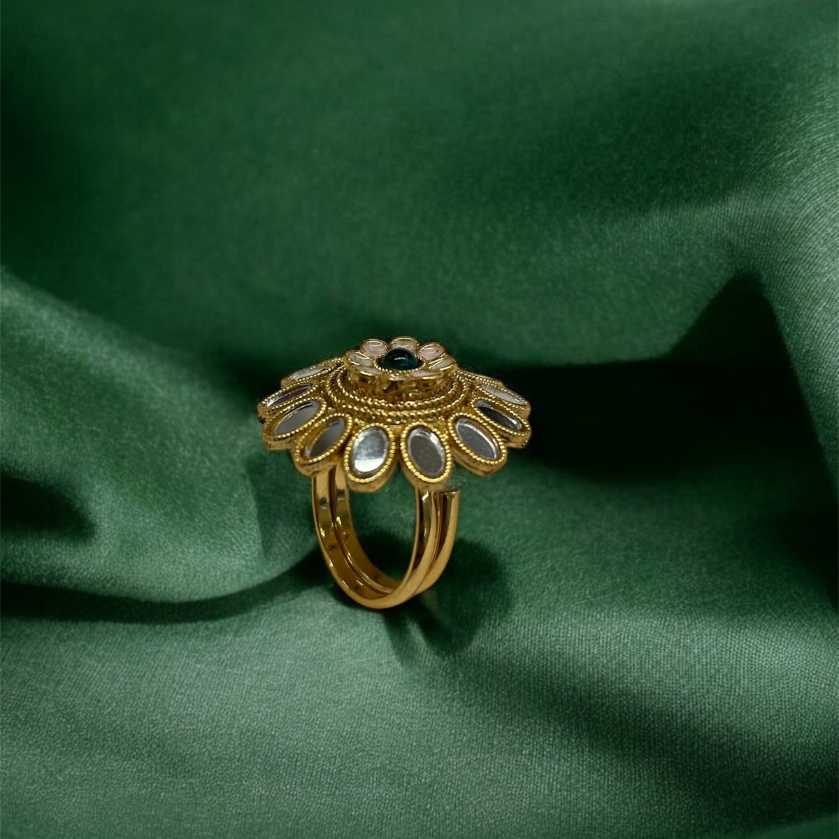 Adjustable Gold Plated Rings for Women – Versatile and Fashion-Forward Jewelry