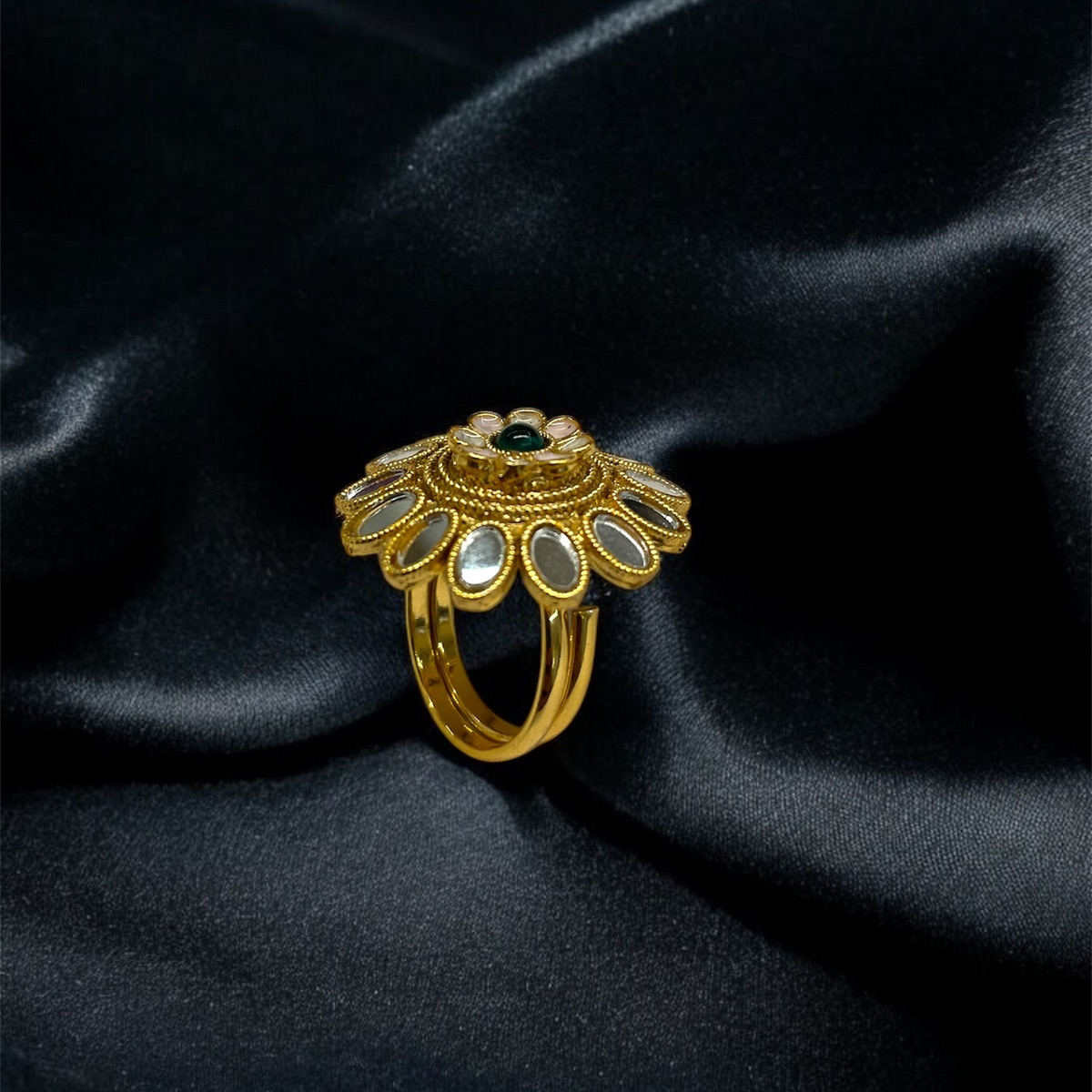 Adjustable Gold Plated Rings for Women – Versatile and Fashion-Forward Jewelry