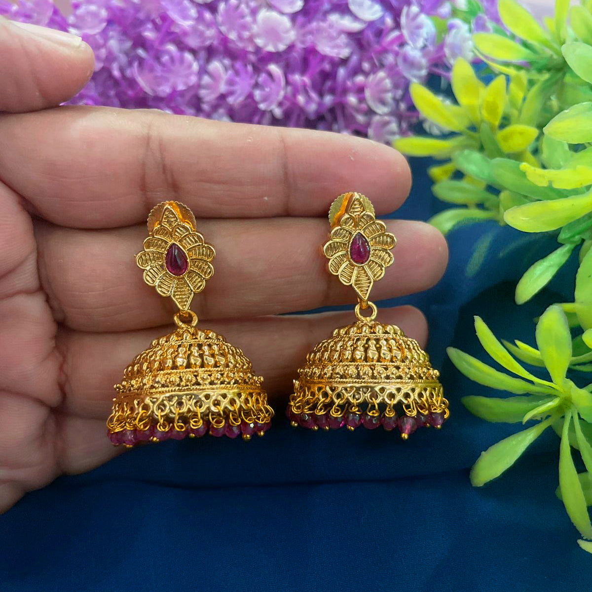10 Gram Jhumka New Style 10 Gram Gold Latest Designs Of Gold