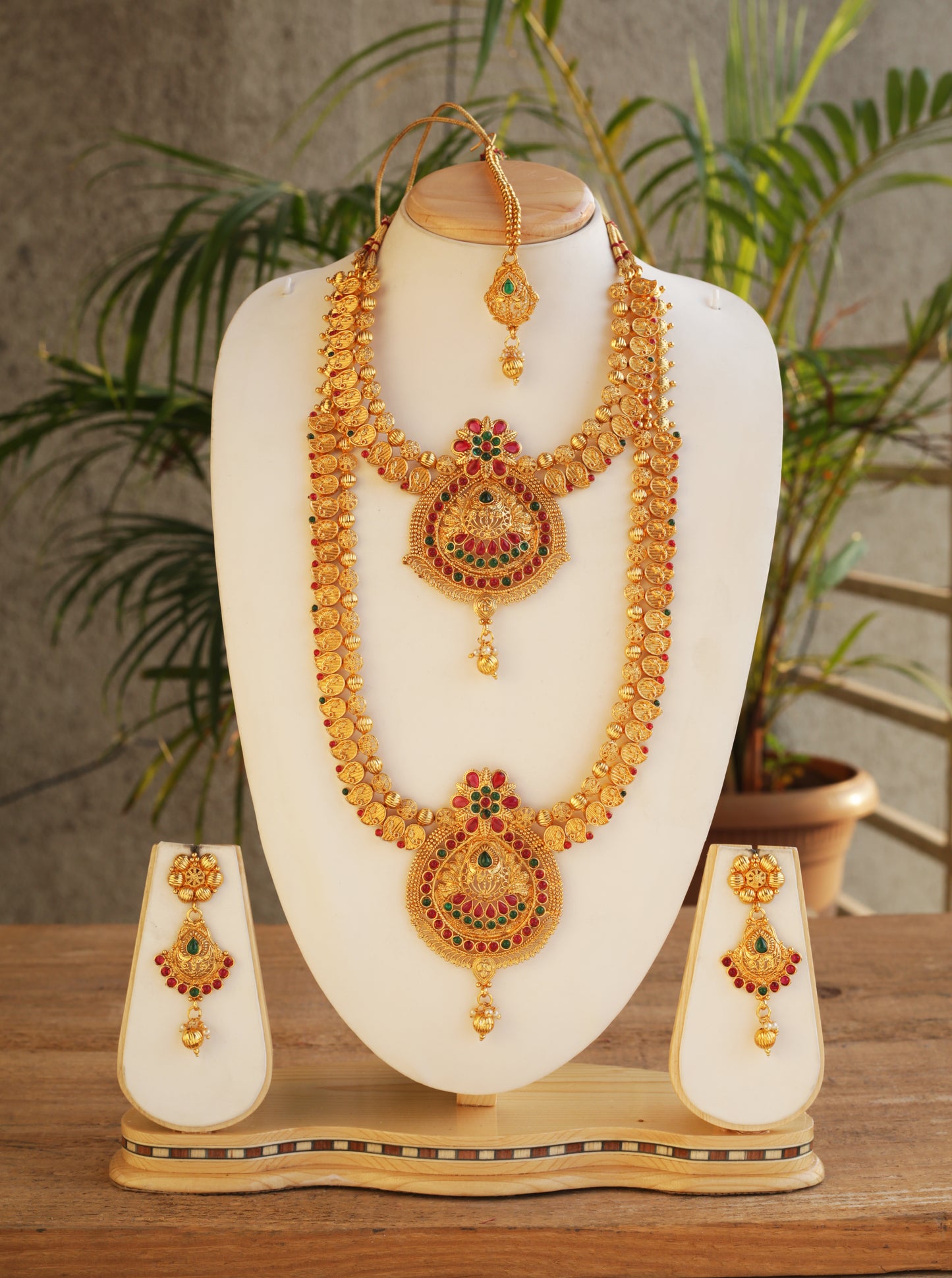 South Indian Multicolor Haram Set