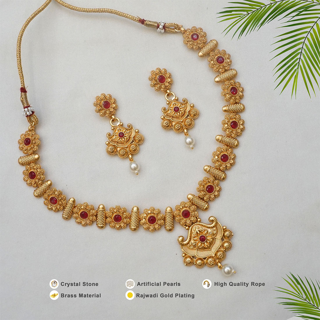 Anti gold necklace sale