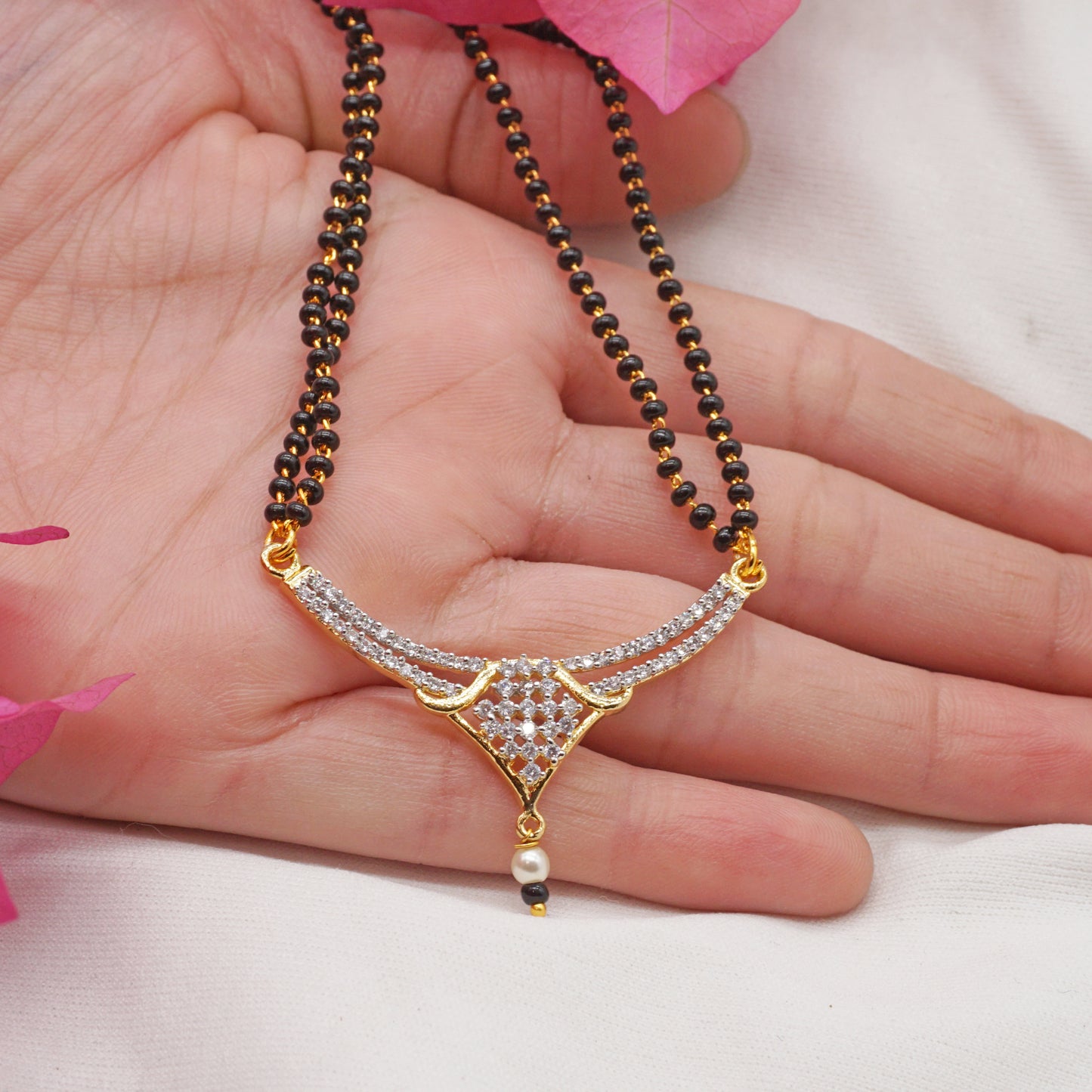 Traditional AD stone Mangalsutra