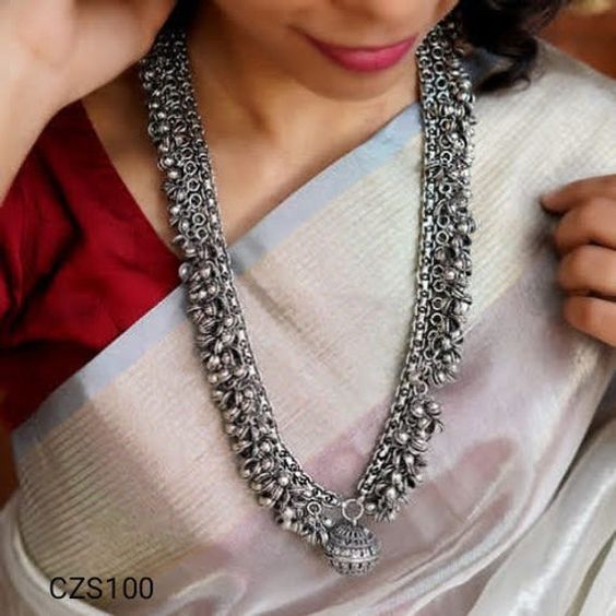 Oxidized Necklace set