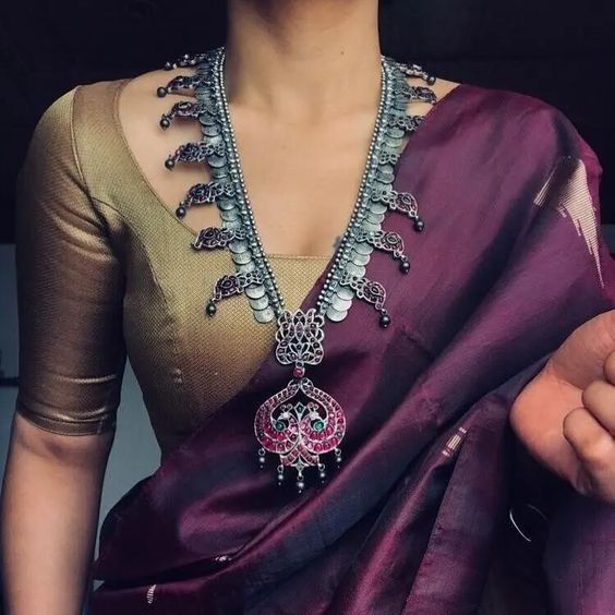 Attractive Oxidised Necklace
