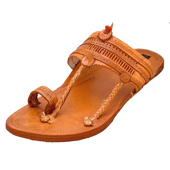 Featuring a contemporary design and the highest-quality leather, the chappals are perfect for any occasion. Kolhapuri chappals.