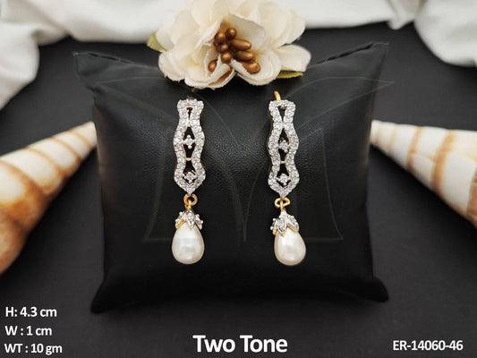 Made with quality materials, these earrings will add an elegant touch to your outfit.