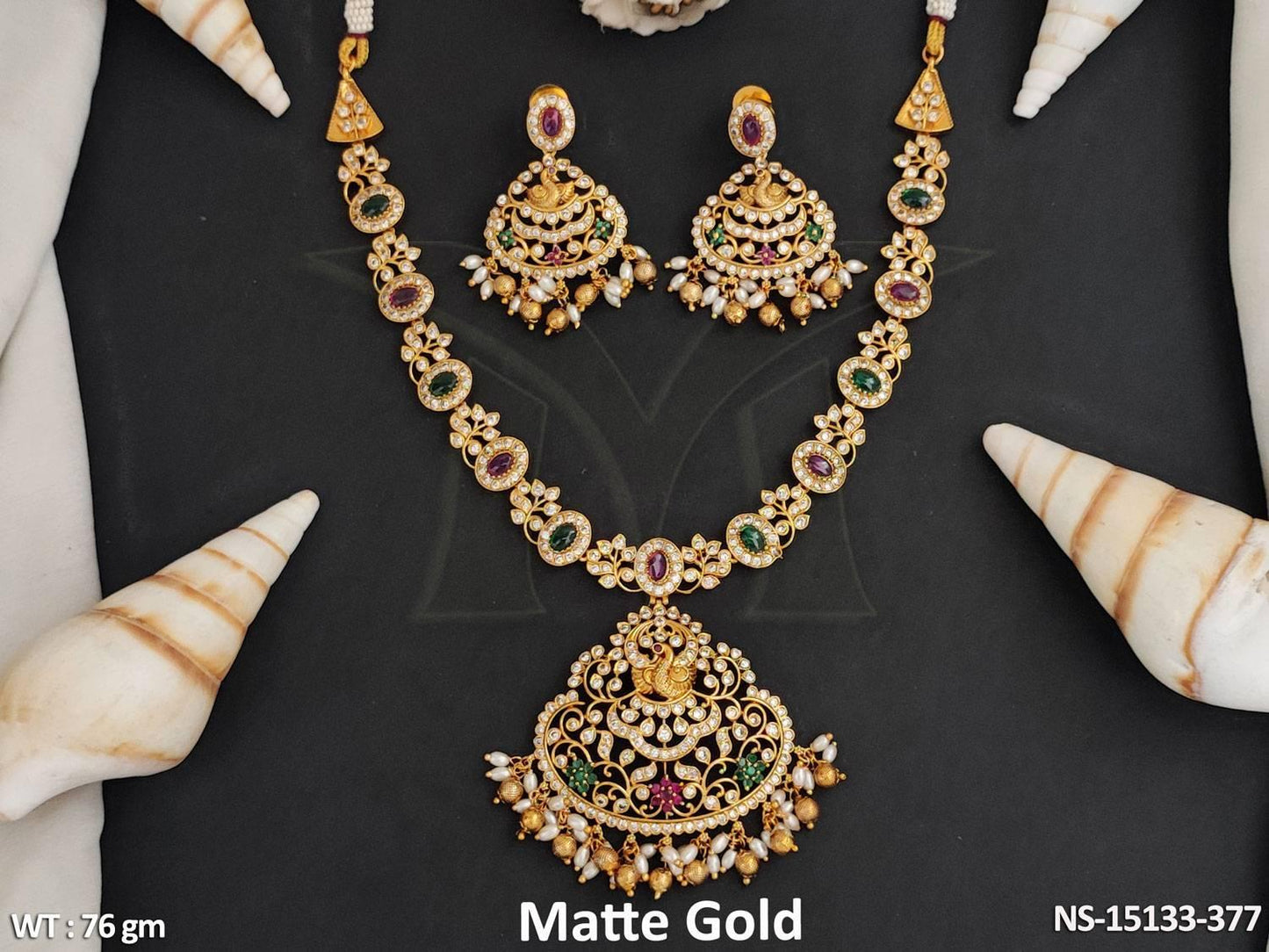 Elevate your style with Kemp Jewellery Designer Necklace Set.