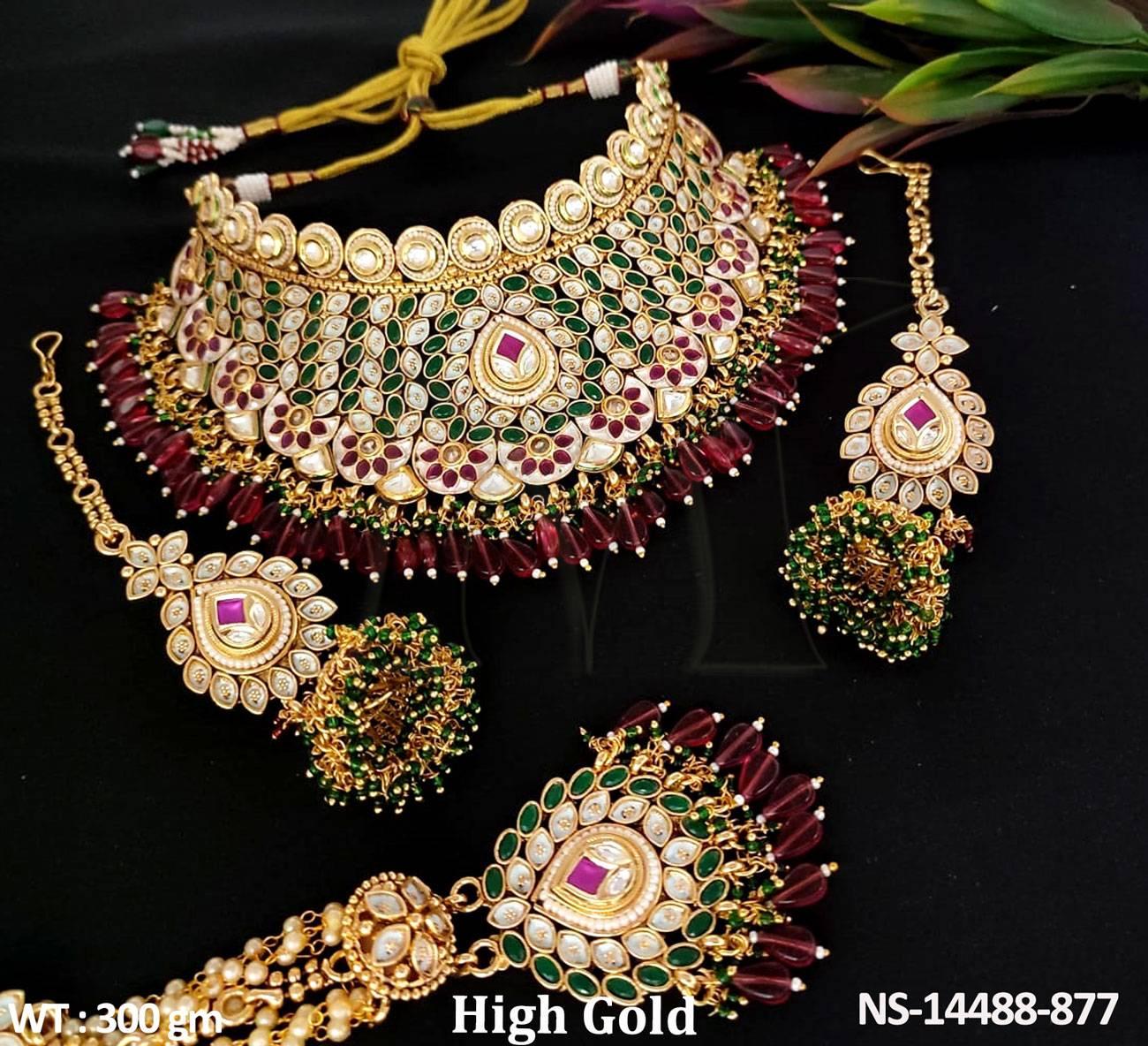 Handcrafted with high-quality materials and intricate designs, this set is perfect for special occasions or everyday wear.