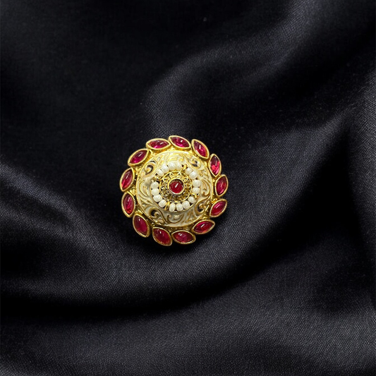 Elegant Gold Plated Adjustable Rings for Women – Timeless Fashion Jewelry