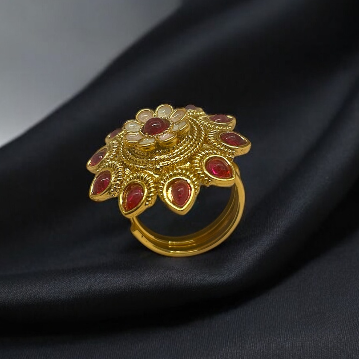 Fashionable Gold Plated Adjustable Rings for Women – Beautiful and Affordable Jewelry