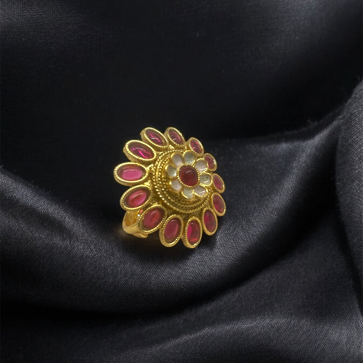 Adjustable Gold Plated Rings for Women – Versatile and Fashion-Forward Jewelry
