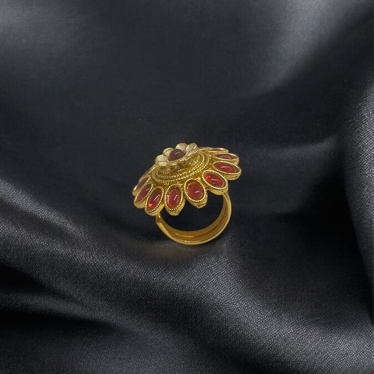 Adjustable Gold Plated Rings for Women – Versatile and Fashion-Forward Jewelry
