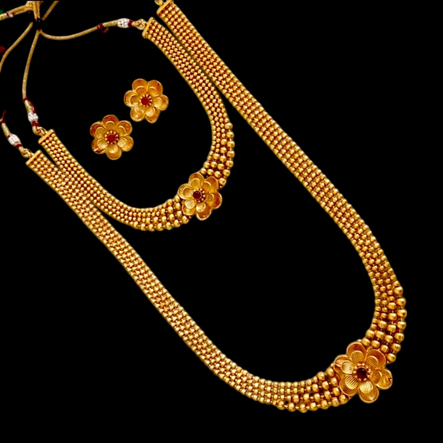 Haram Necklace Set With Earring