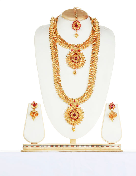 Classy Maroon Color Haram Set For Women