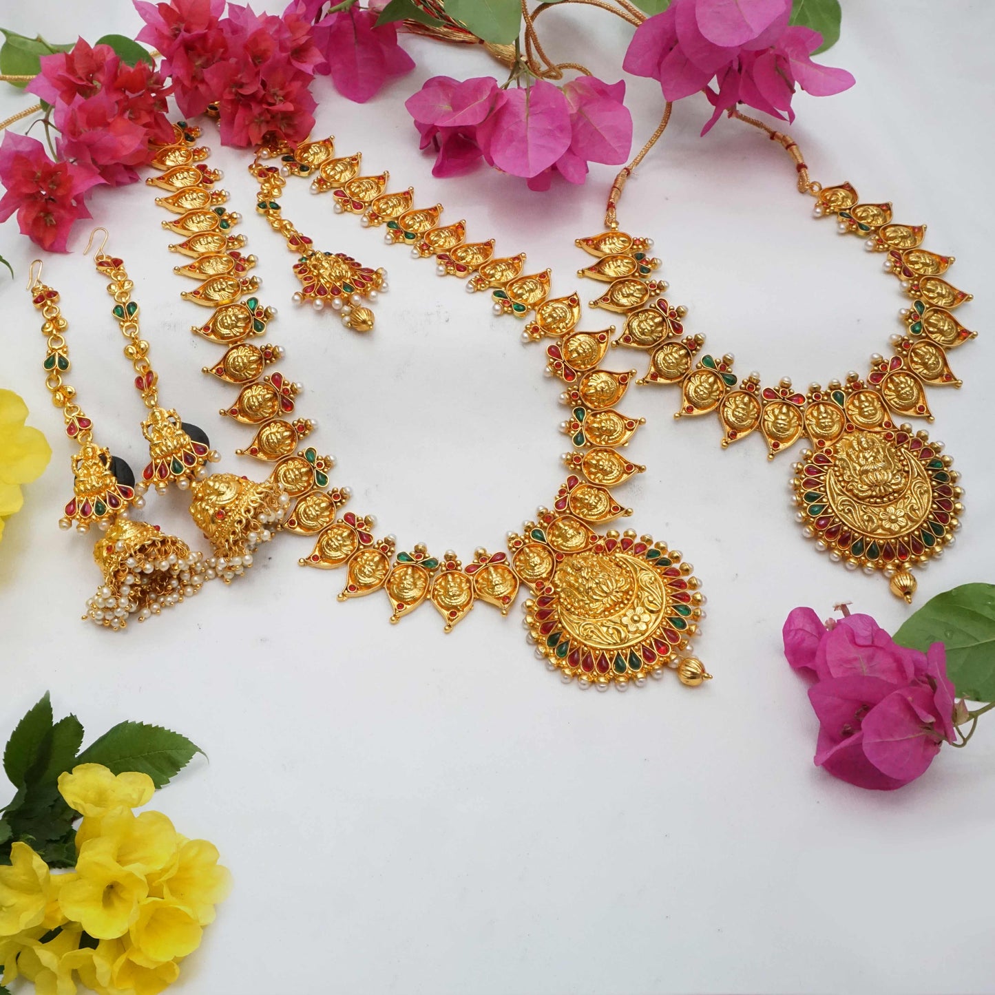 Laxmi Design Temple Jewellery For Women