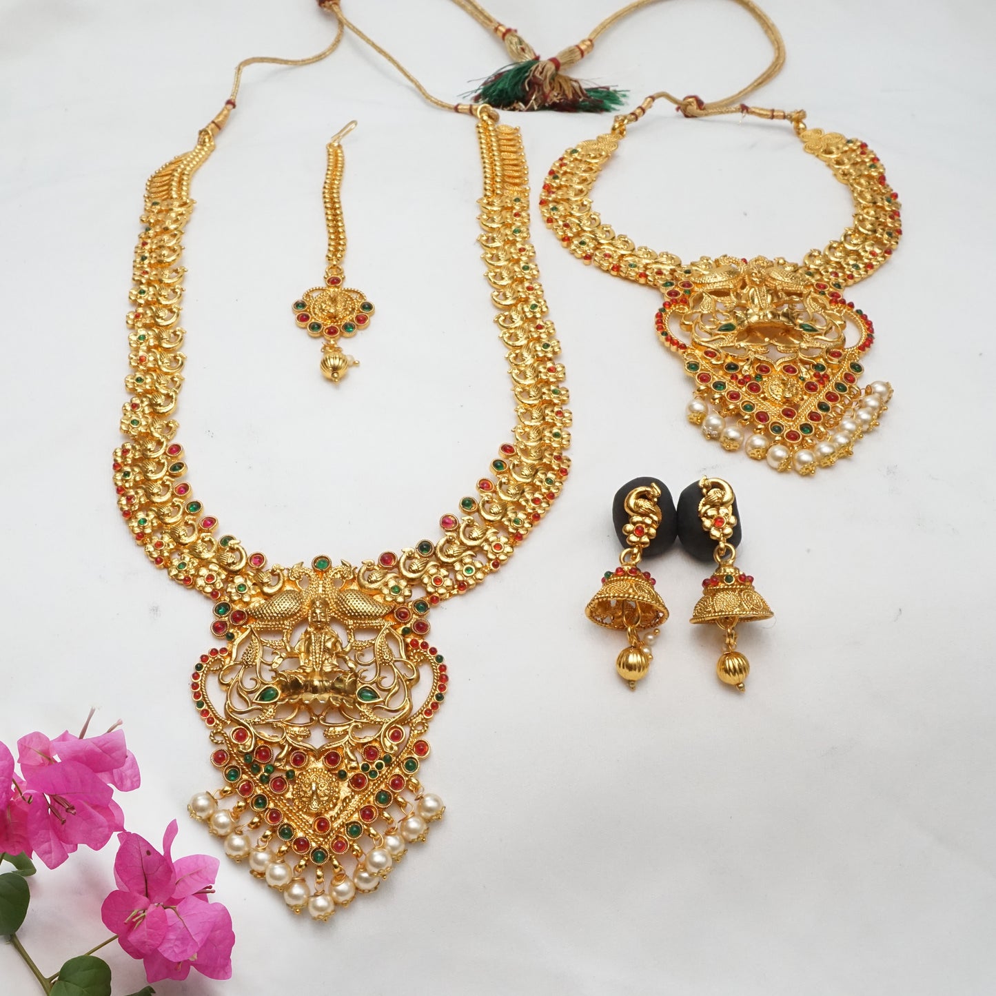 Traditional Gold Plated Haram Set