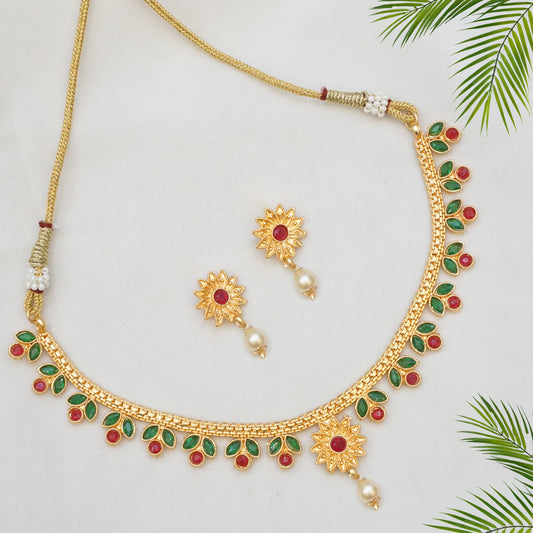 Experience the Perfect Blend of Tradition and Style with Our Gold Plated Necklaces