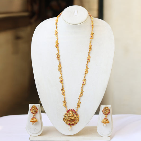 Traditional laxmi Long Necklace for Women