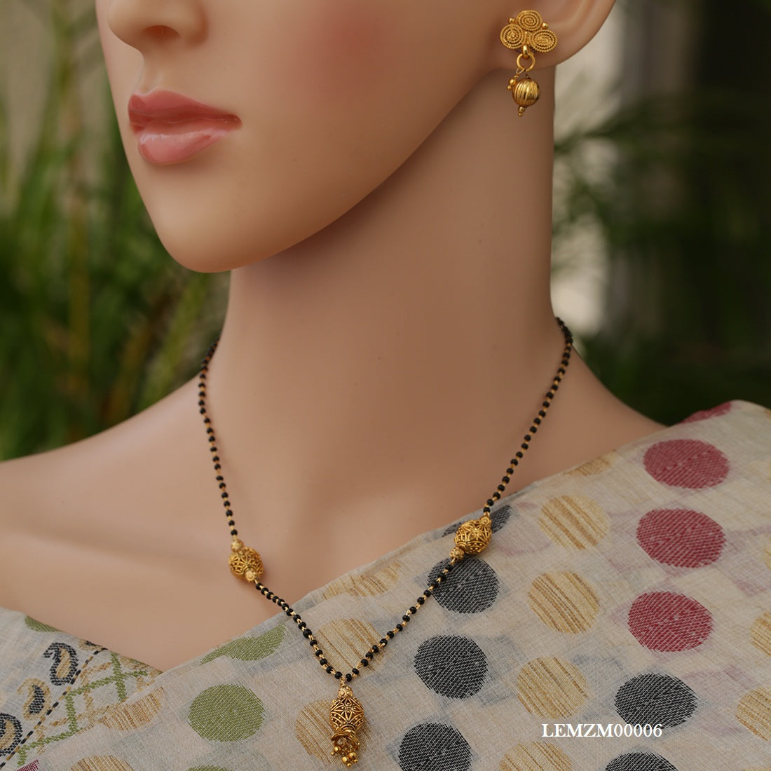 Traditional New Look Gold Chain Artificial Mangalsutra