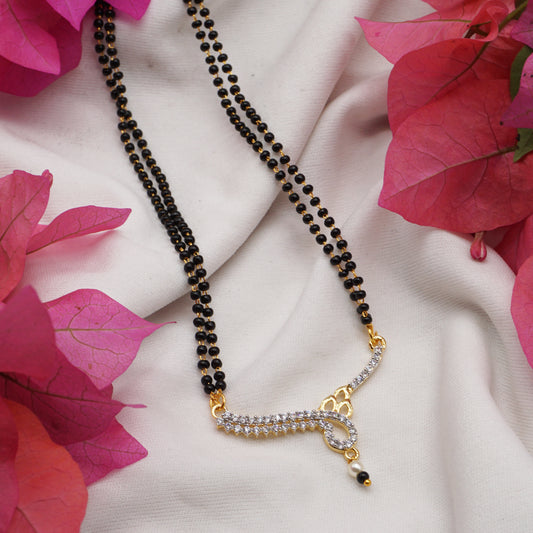 Designer AD Mangalsutra For Women