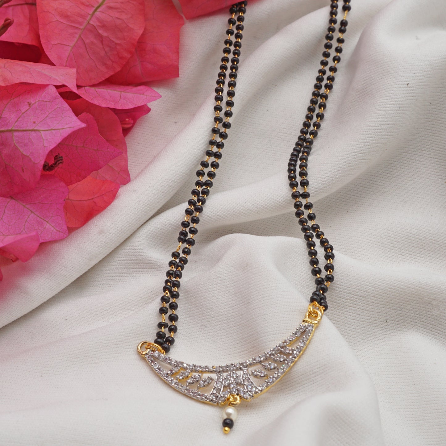 Stylish American Stone Mangalsutra