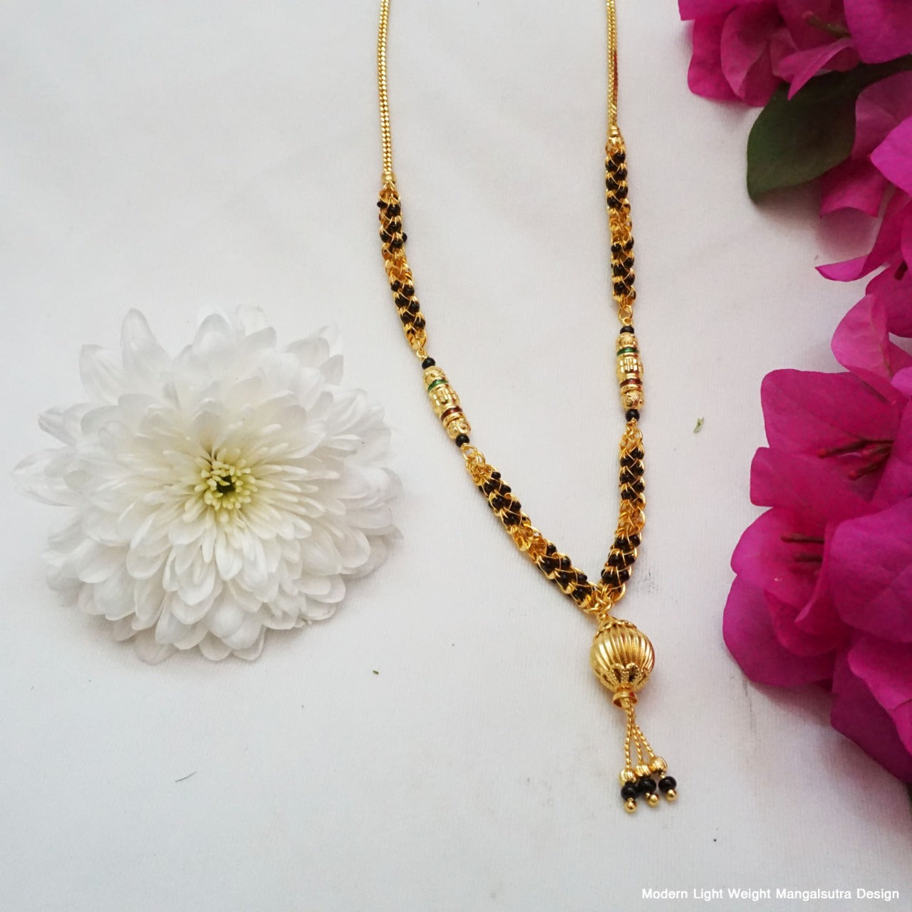 Latest Design Micro Gold Plated Mangalsutra