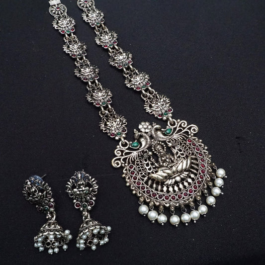 Laxmi Design Oxidized Necklace Set